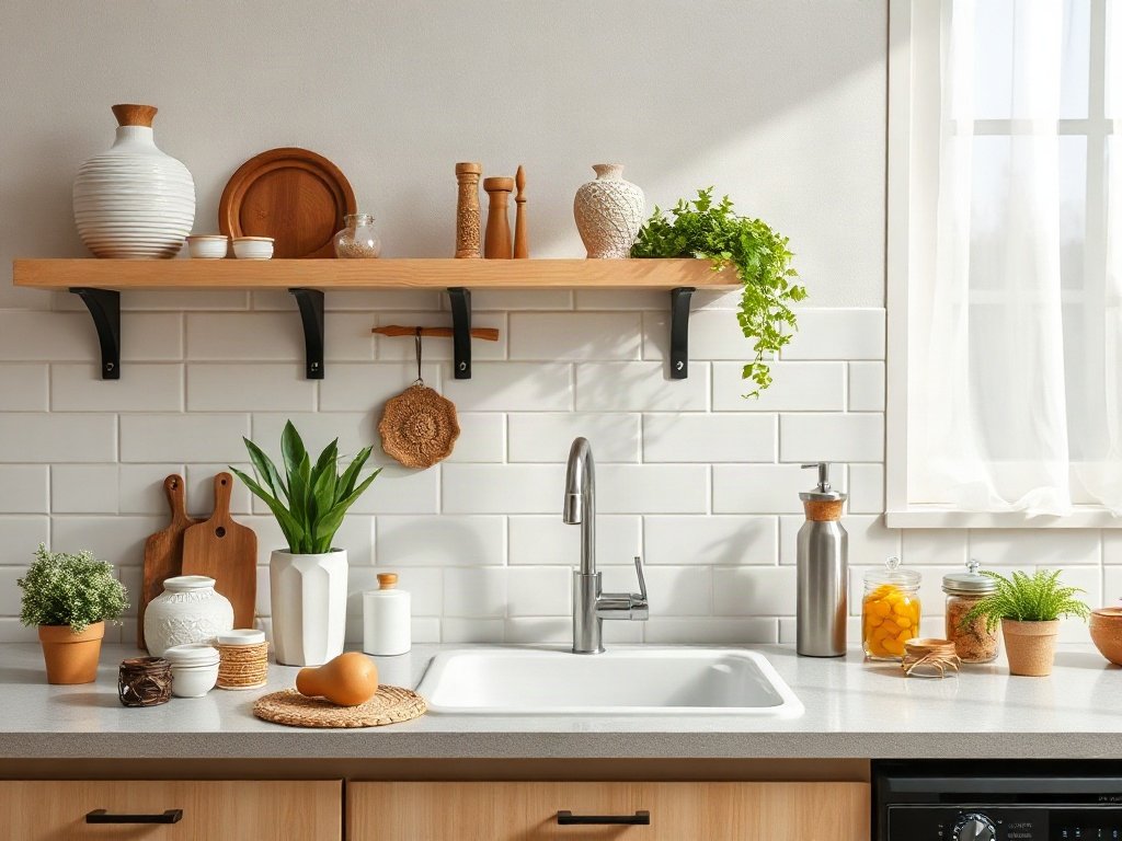 Phối hợp bồn rửa bát với nội thất và phong thủy trong bếp