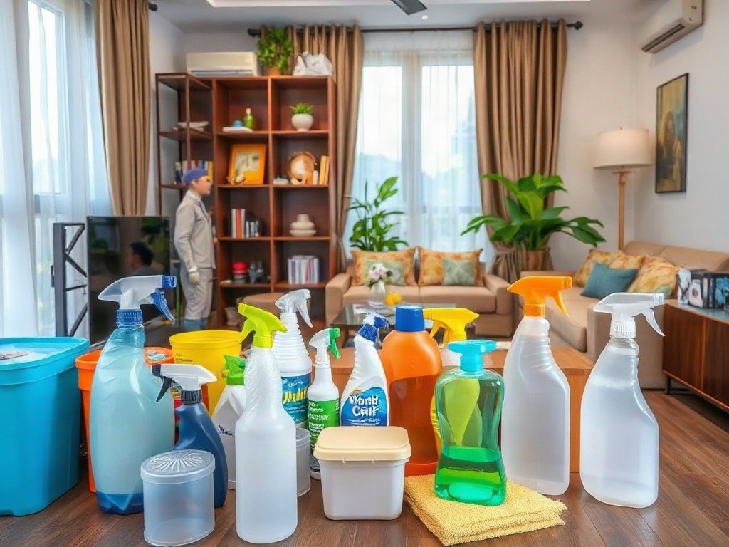 Bố cục gợi ý chọn mua và bảo quản đồ nhựa.