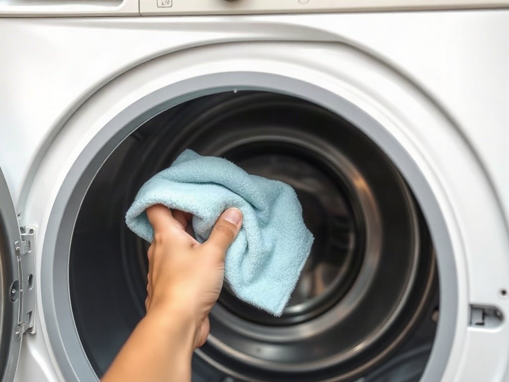 Lau cảm biến độ ẩm trong máy sấy quần áo.