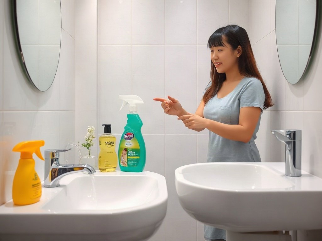 Người Việt lựa chọn sản phẩm vệ sinh bồn rửa mặt