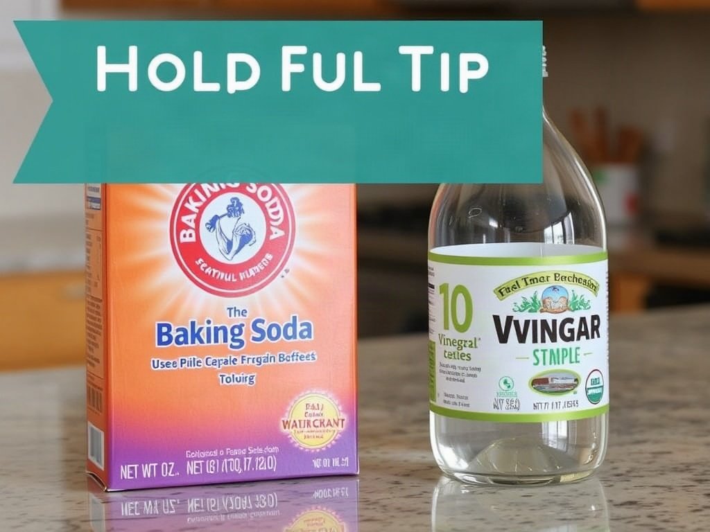 Tip sử dụng baking soda và giấm trong nhà bếp