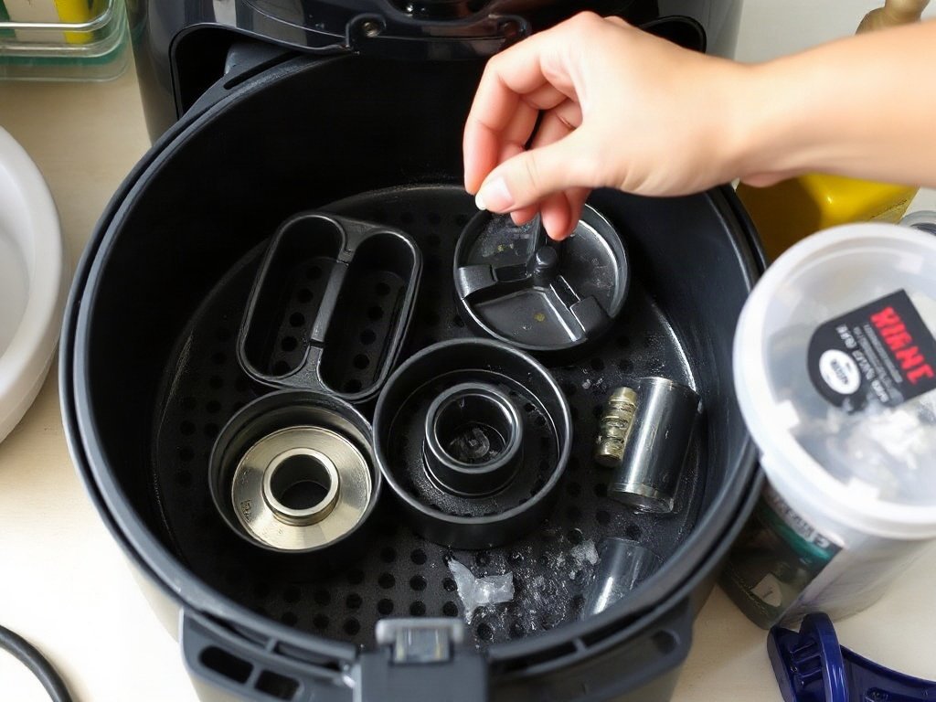 Vệ Sinh Nồi Chiên Không Dầu Sạch Sẽ và Hiệu Quả